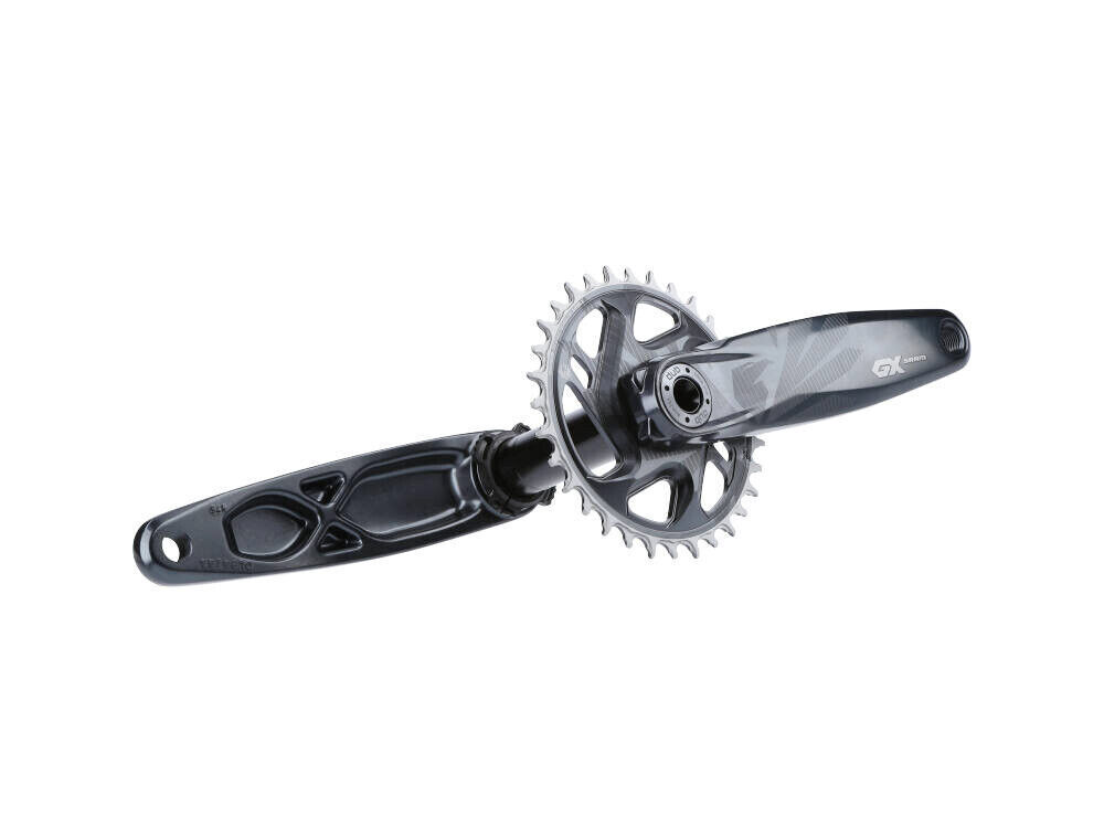 SRAM GX Eagle DUB Crankset 1x12s 170mm x 30T or 175mm x 32T BOOST Lunar Gray
