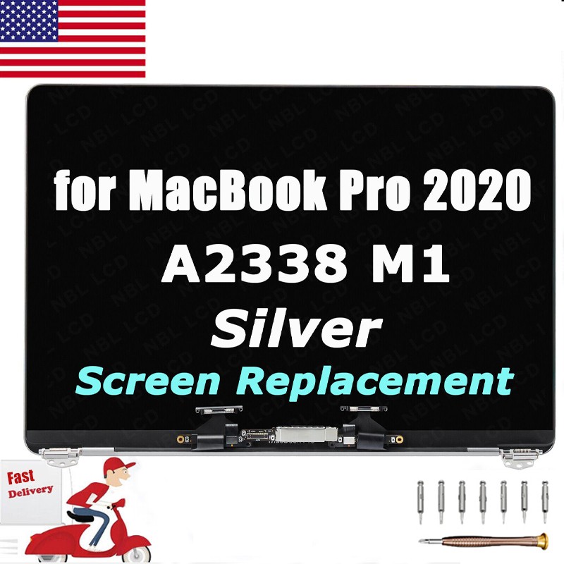 A2338 for MacBook Pro 13 M1 2020 Retina LCD Screen Replacement Assembly A+++ New