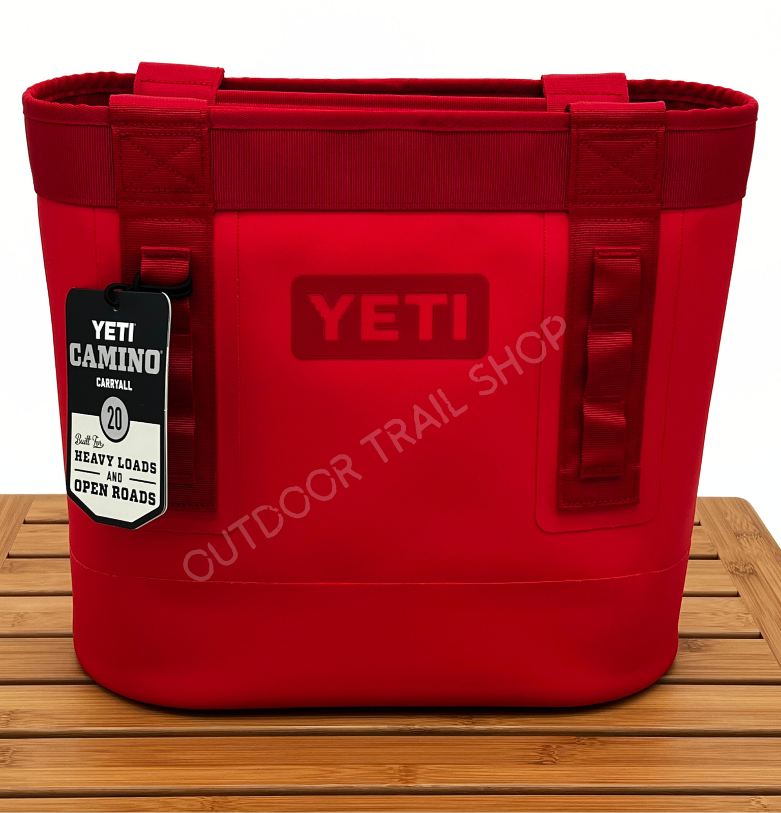 YETI Camino 20 Carryall Tote Rescue Red ⚡Ships Fast New with All Tags