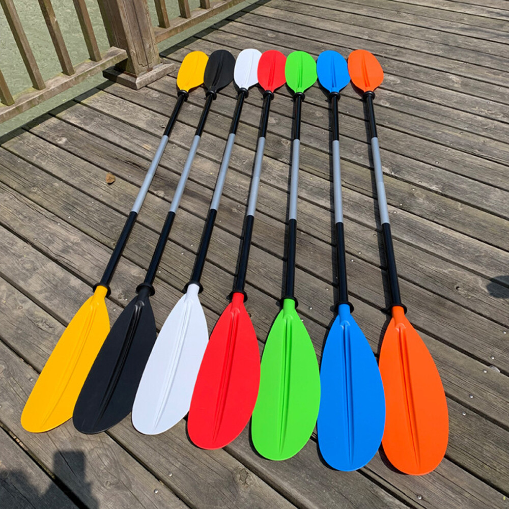 Double-Ended Kayak Paddle 220cm Detachable Lightweight Aluminum Canoe Afloat Oar