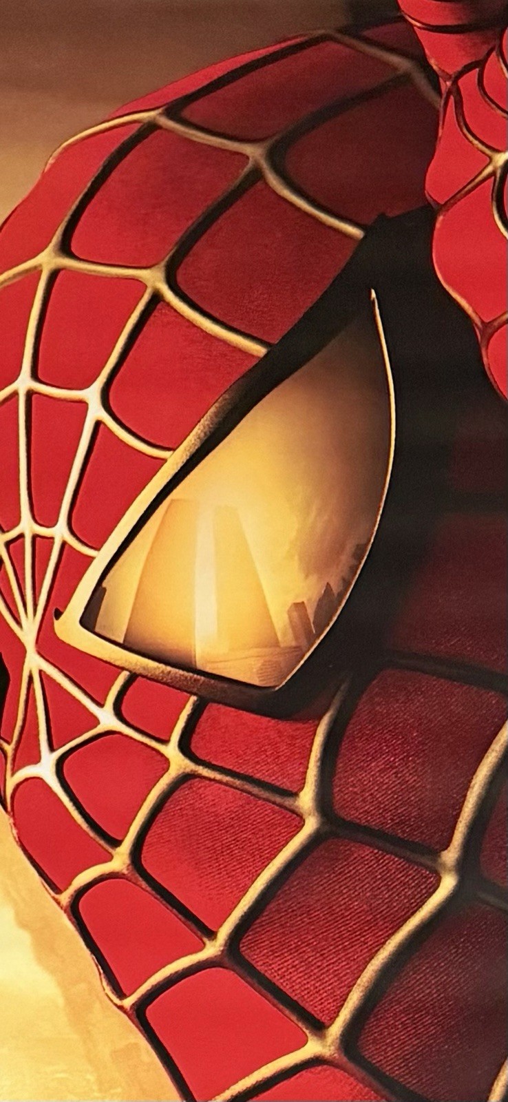RARE Spiderman (2002) Recalled Twin Tower 4ftx8ft Original Theatrical Banner