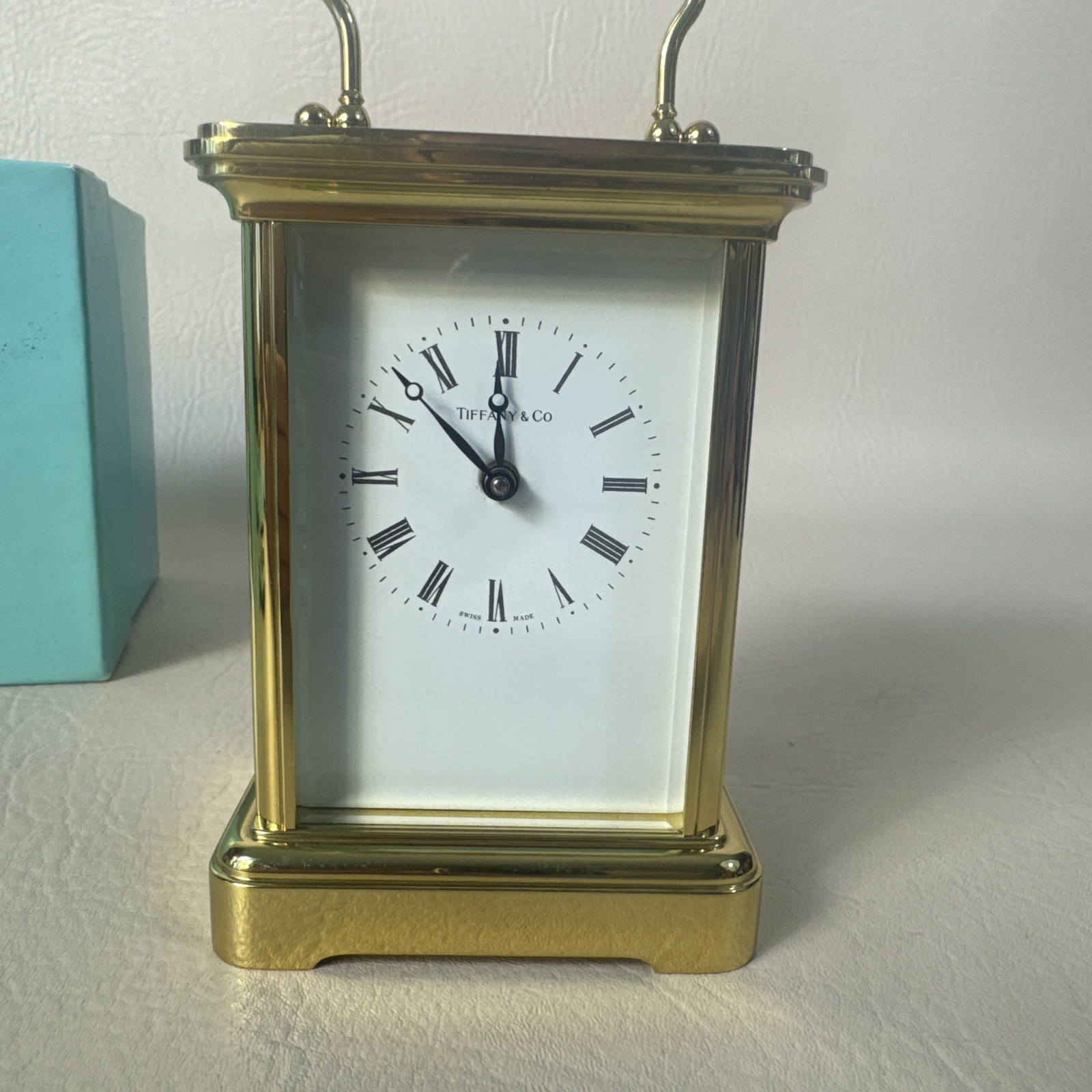 Tiffany & Co. Fine Carriage Clocks Matthew Noeman Switzerland #1754 CC