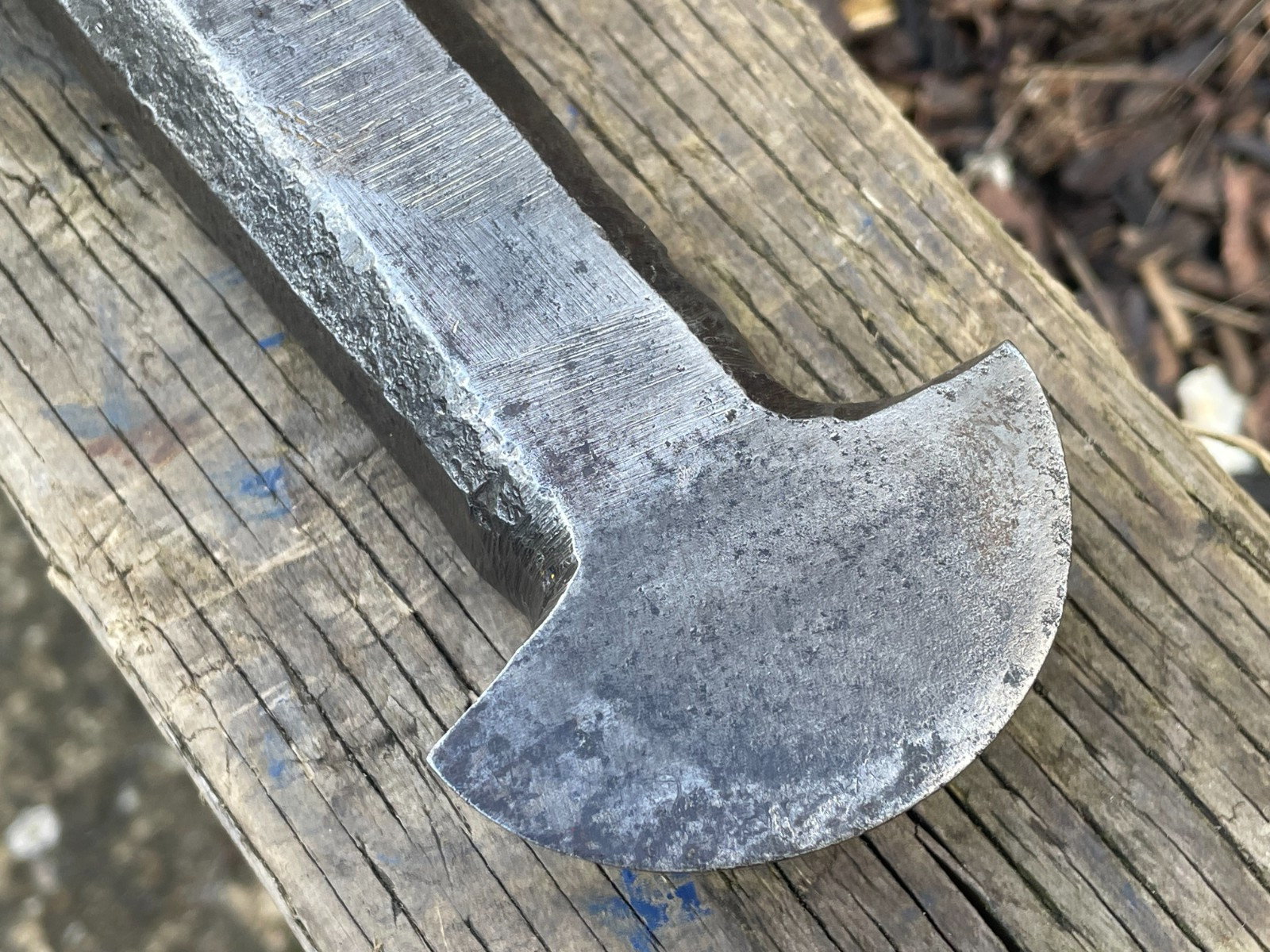 Vintage Half Moon Blacksmiths Mushroom Stake Anvil Domed Tinsmith Old Tool