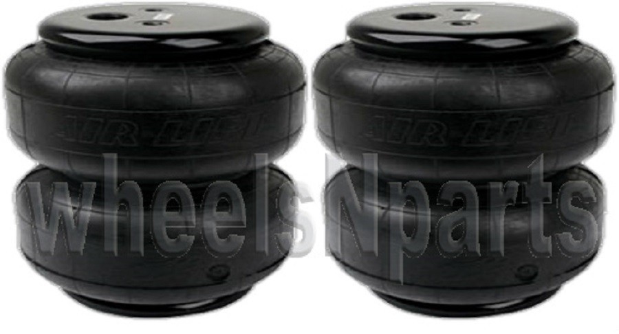 2 Air Lift Dominator D2600 Bags Single Port 1/2"npt Air Ride Suspension Springs