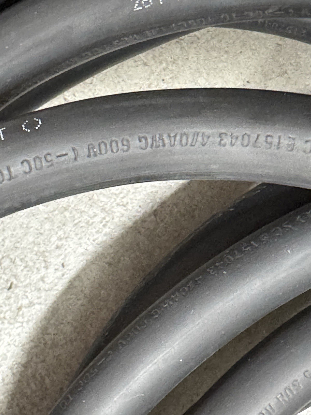 Ancor Welding Cable 36 ft 5151043 600V Red Connector Heavy Duty Industrial