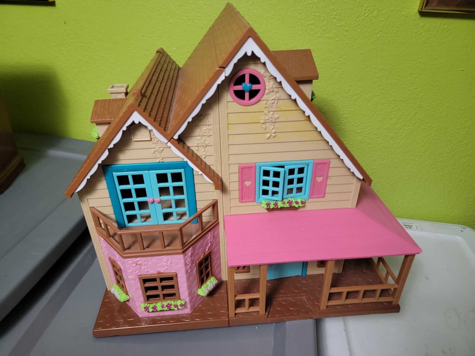 Li’l Woodzeez Honeysuckle Hillside House Cottage LOL Dollhouse ONLY Large