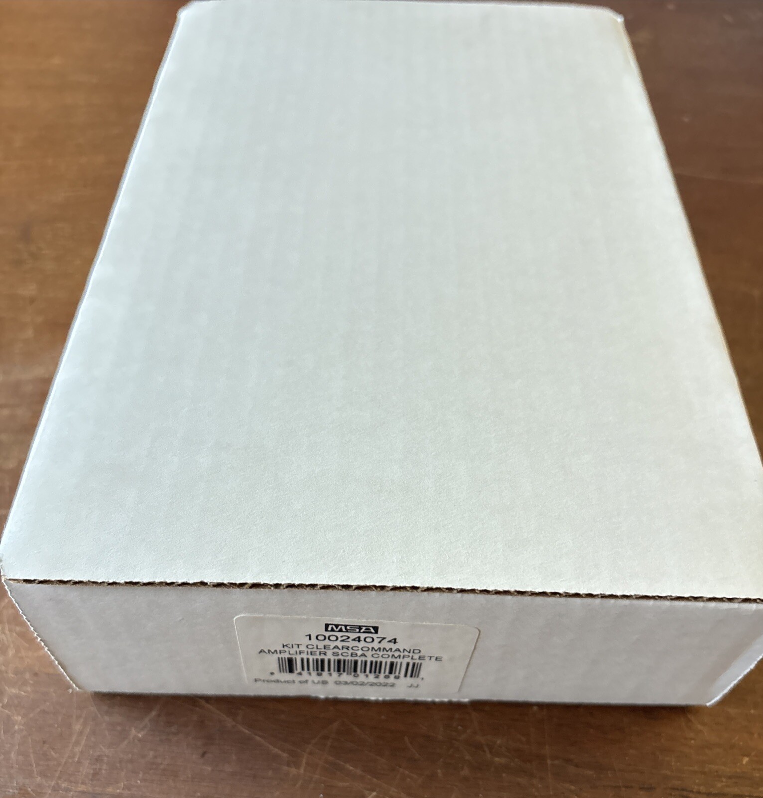 MSA 10024074 CLEARCOMMAND -AMPLIFIER KIT WITH BRACKET & VOICEMITTER NEW In Box