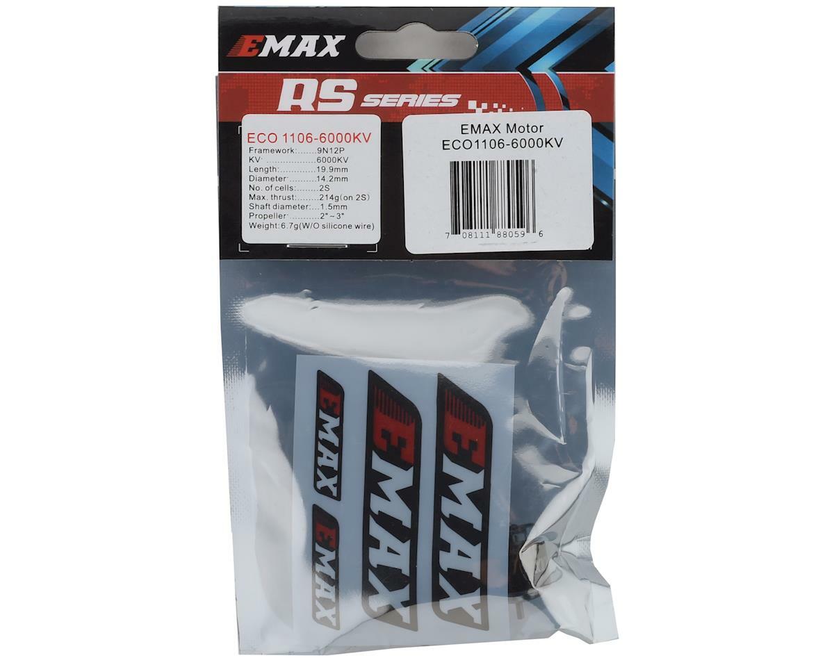 EMAX ECO Micro Series 1106 Brushless Motor (6000Kv) [EMX-708111880596]