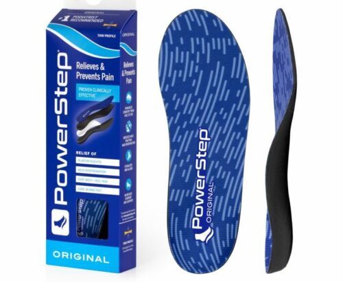 Powerstep Full Length Orthotics Arch Heel Support Insoles - All Sizes & Models