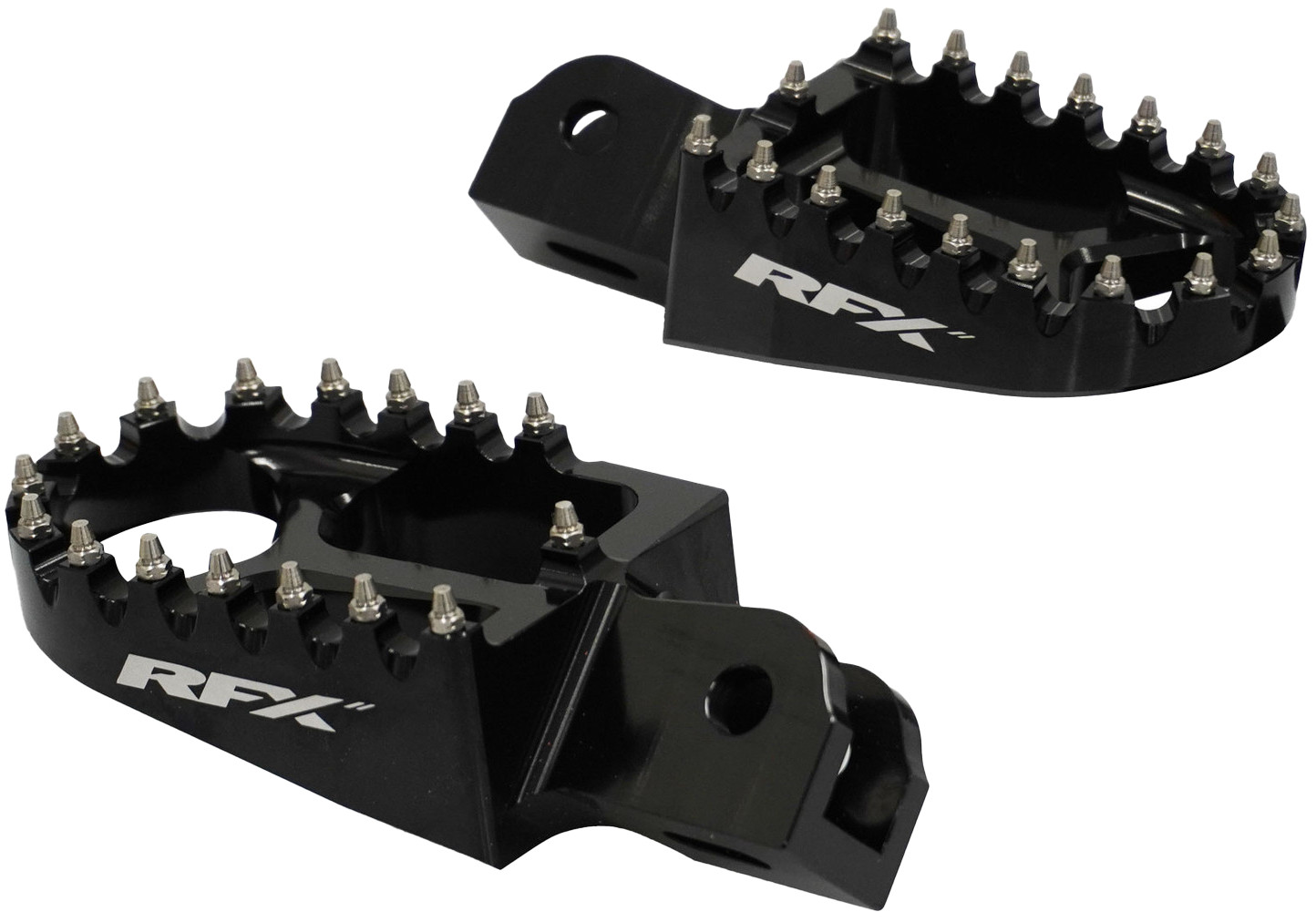 Footpegs Black Hon/Sur Ron