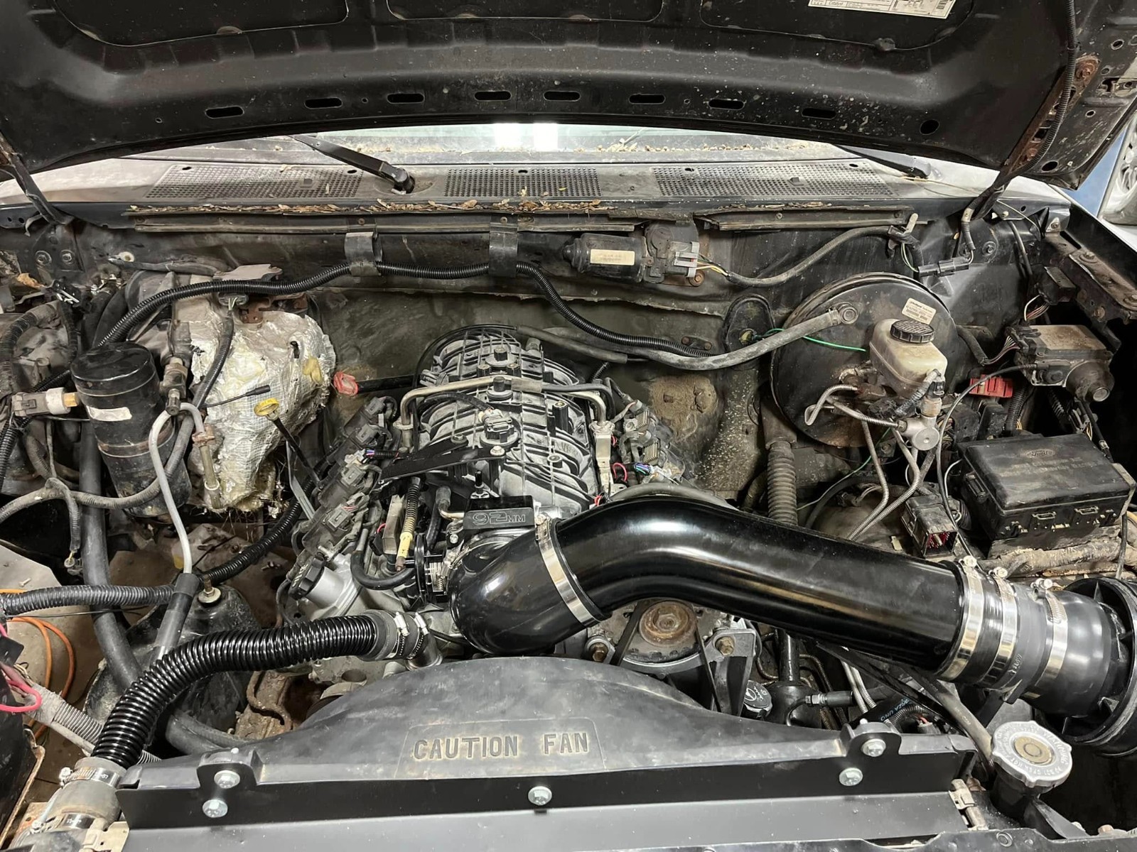 80-96 F100, F150, F250, F350. Full Size Bronco conversion swap mounts for gm ls