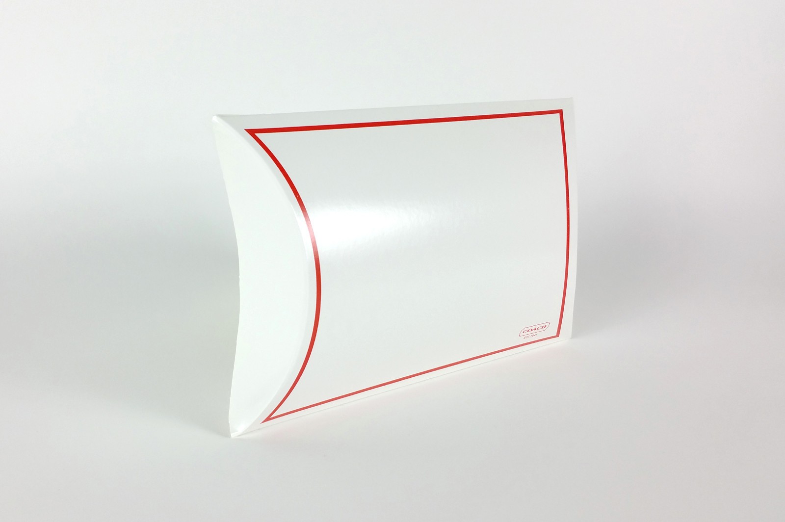 New Coach Gift Boxes for Wallet Small Bag Jewelry Accessories White Red Brown