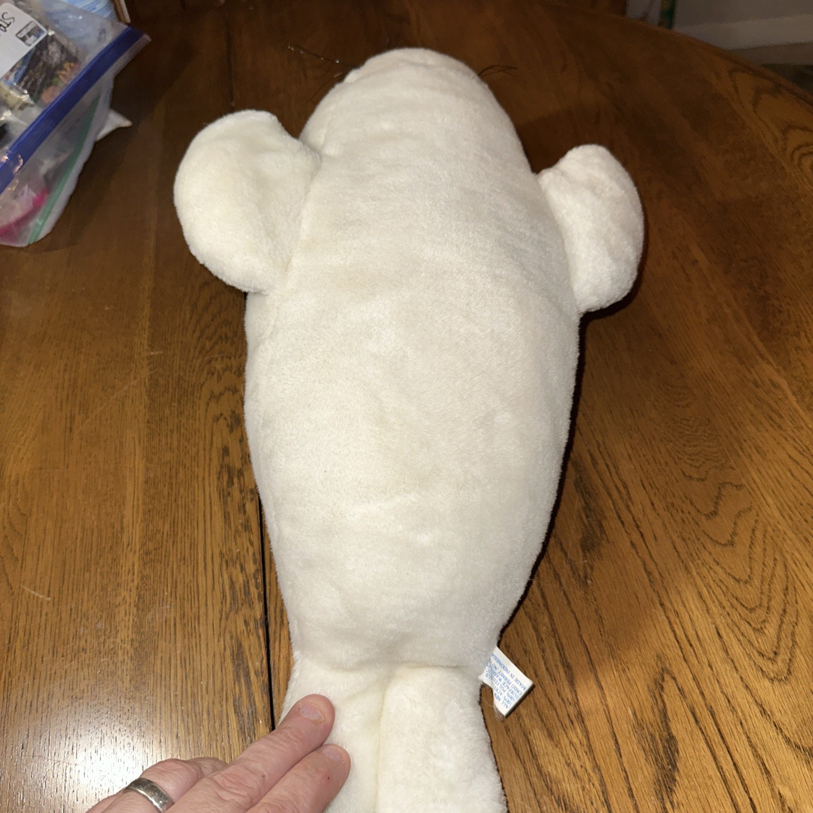 Sea World White Arctic Seal 18” Plush Soft Toy Stuffed Animal