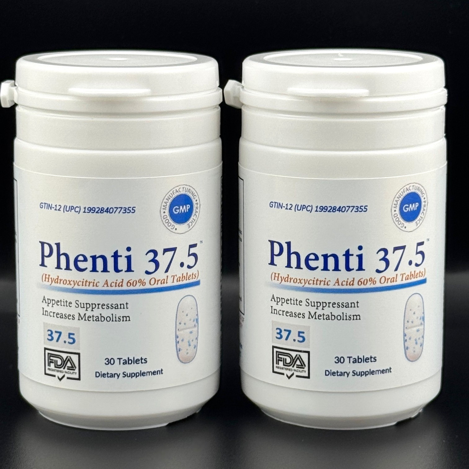 Phenti 37.5, Appetite Suppressant, Diet Pills for Weight Loss-Fat Burner