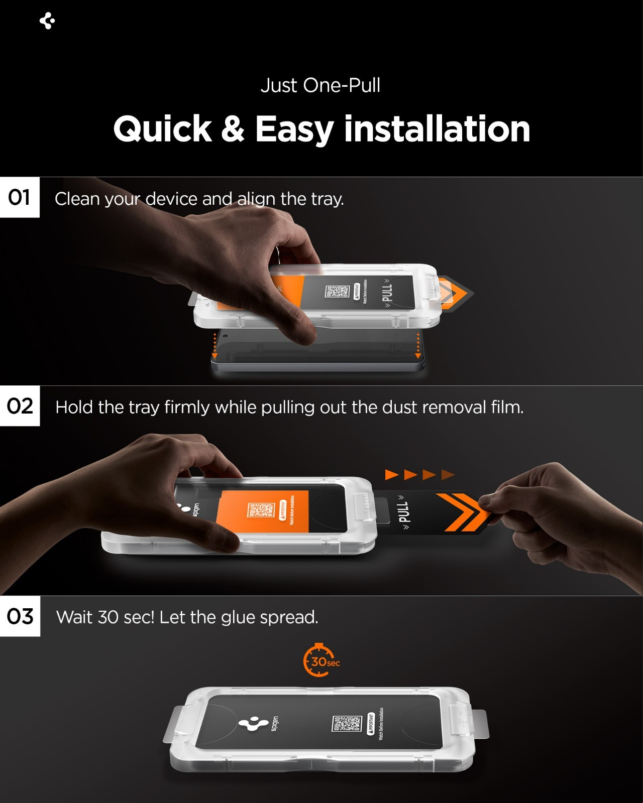 For Galaxy S26 Ultra / Plus / S26 | Spigen Glas.tR EZ Fit Pro Screen Protector