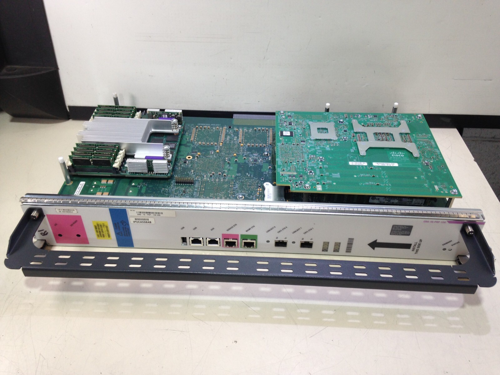 CISCO CRS-16-PRP-12G 16 SLOT LINE CHASSIS PERFORMANCE ROUTE PROCESSOR RP CARD