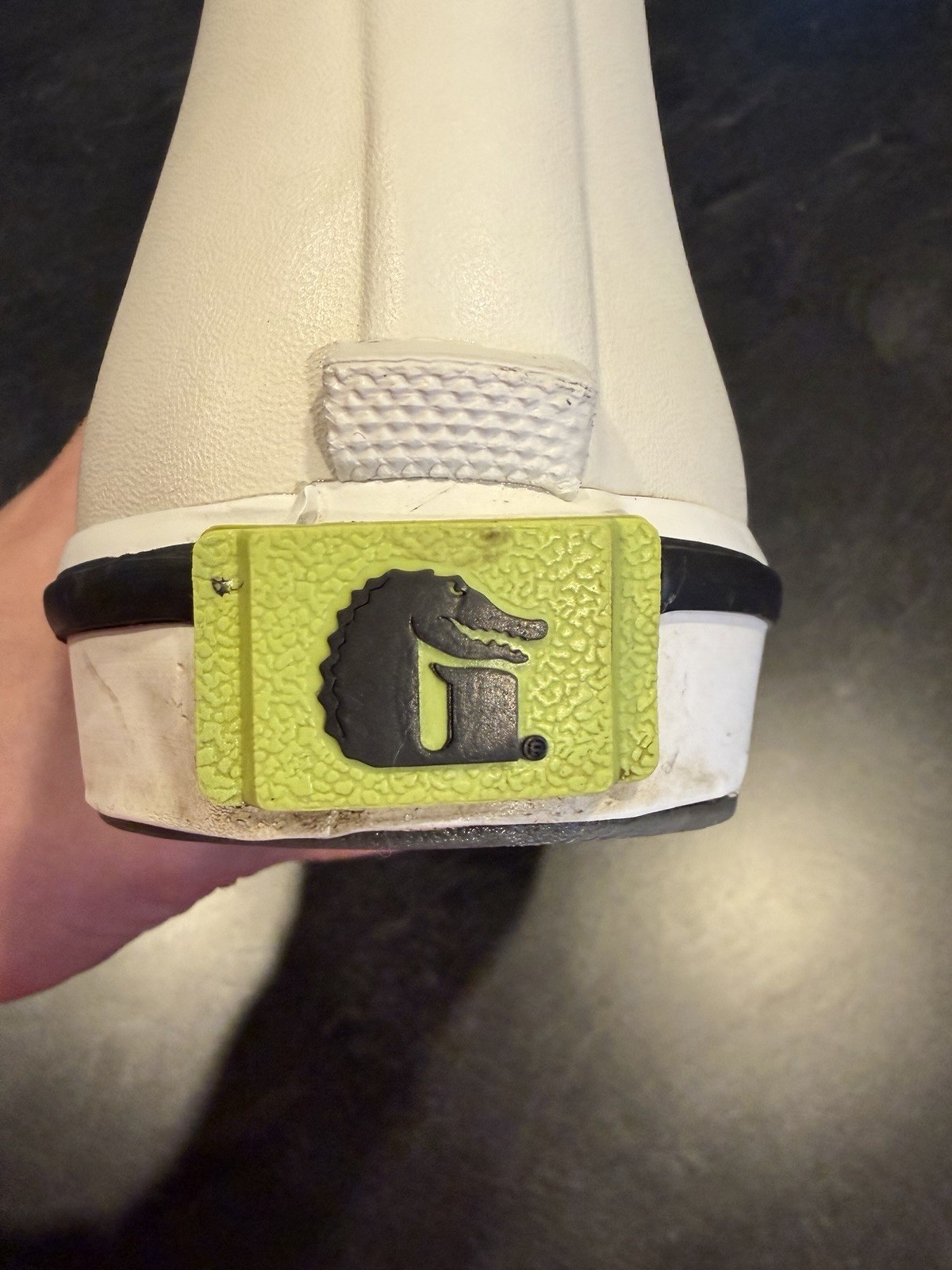 Gator Wader Men’s Deck Fishing Boots Size 10 White Pre-Owned