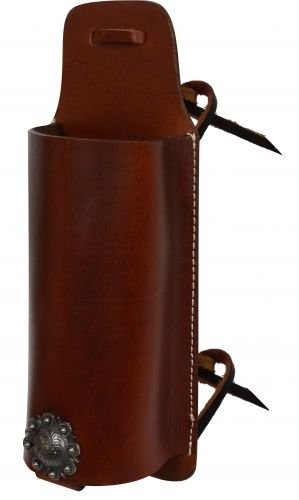 Showman Medium Leather Bottle Carrier