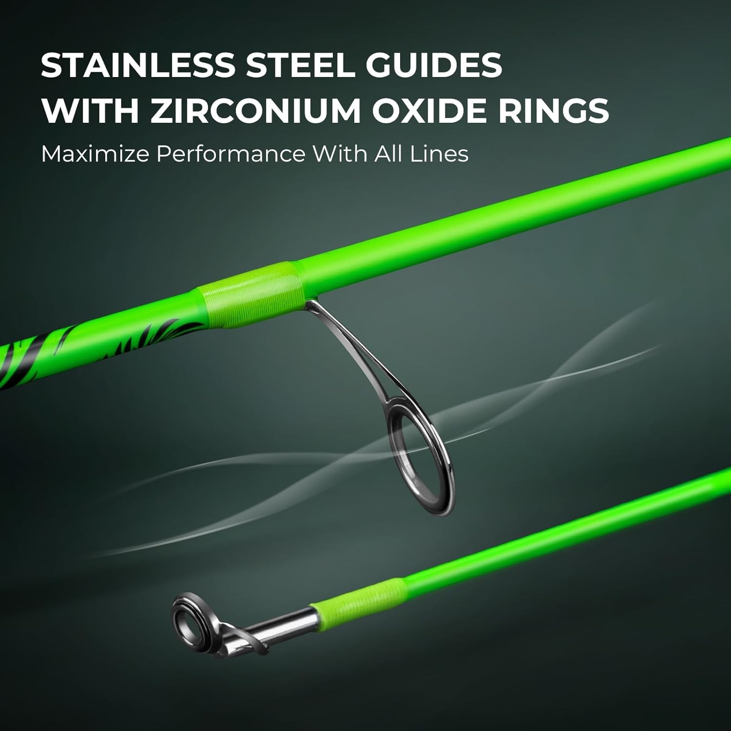 KastKing Zephyr Dual-tip Fishing Rod & Reel Combo