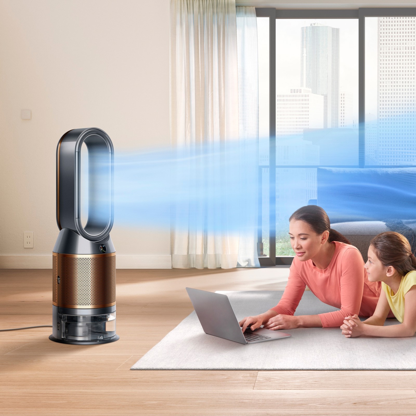 Dyson PH02 Pure Humidify + Cool Cryptomic™ | Gunmetal/Bronze | Refurbished