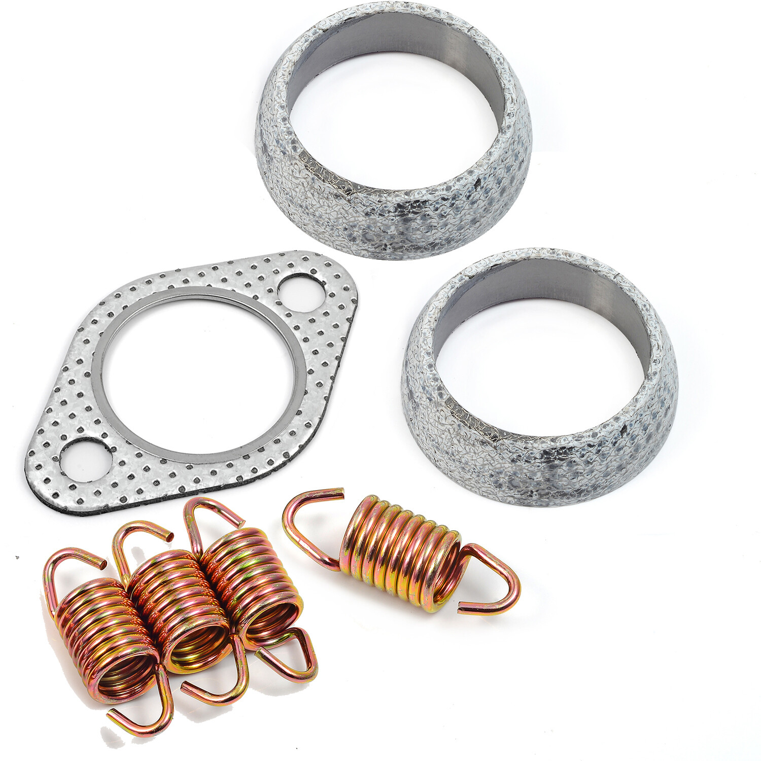 Exhaust Gasket Spring Rebuild Kit For Polaris Ranger 400 500 UTV 3085075 5243518