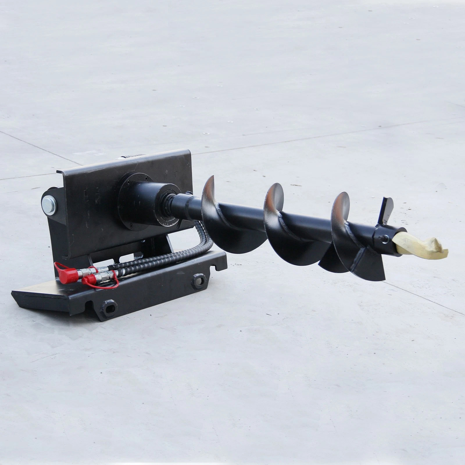 Hydraulic Auger 200mm Hole Diameter for Skid Steer Loader Hole Drilling USA New