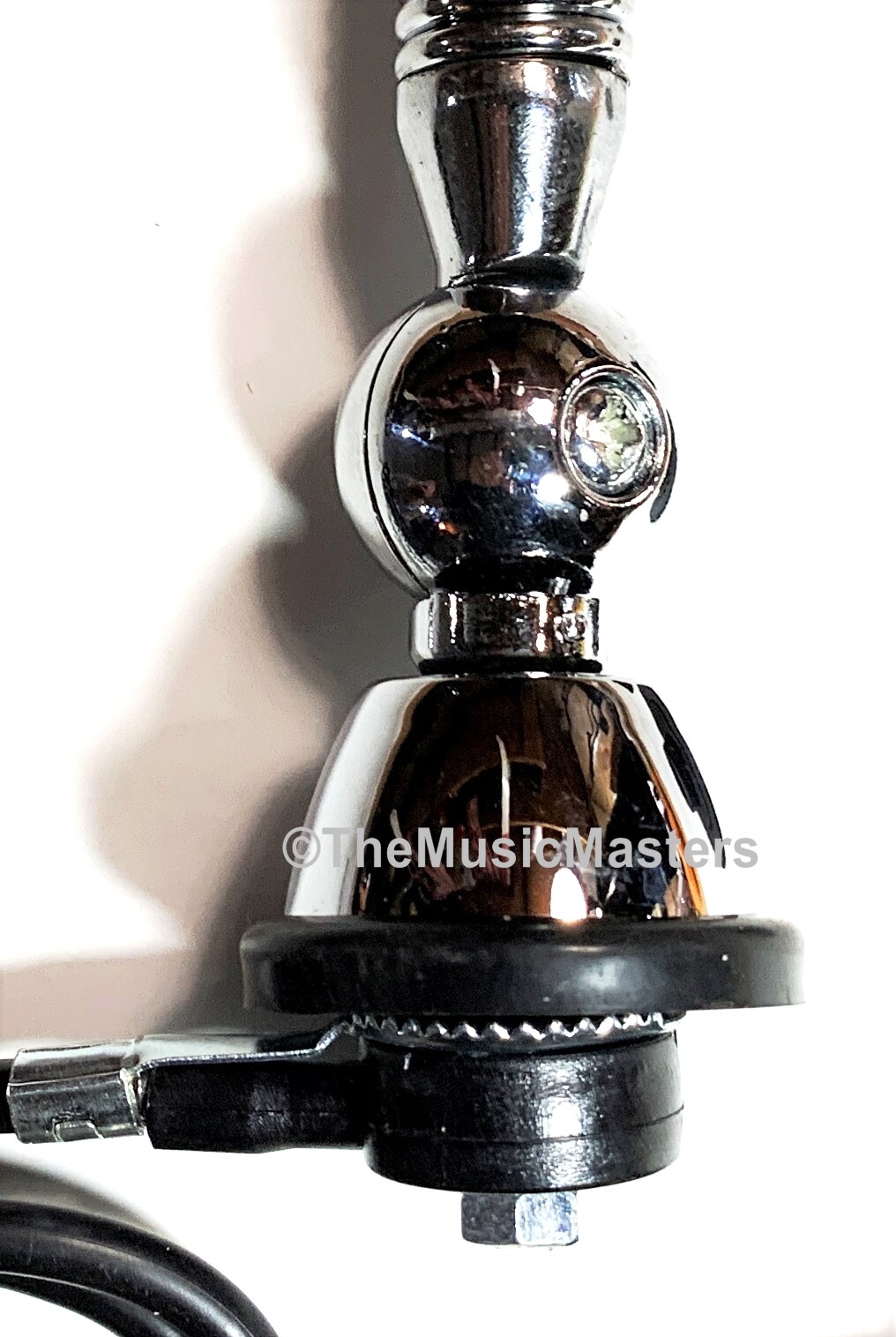 Spring Loaded Stainless Steel Ball Base Universal Antenna Car Audio Stereo Radio