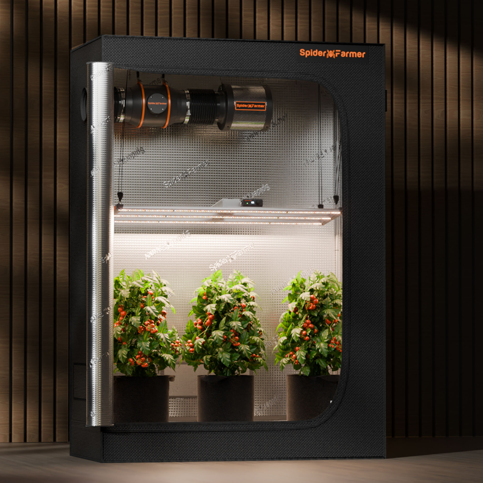 Spider Farmer G4500 LED Grow Light Full Spectrum CO2 Commercial Plant Veg Flower