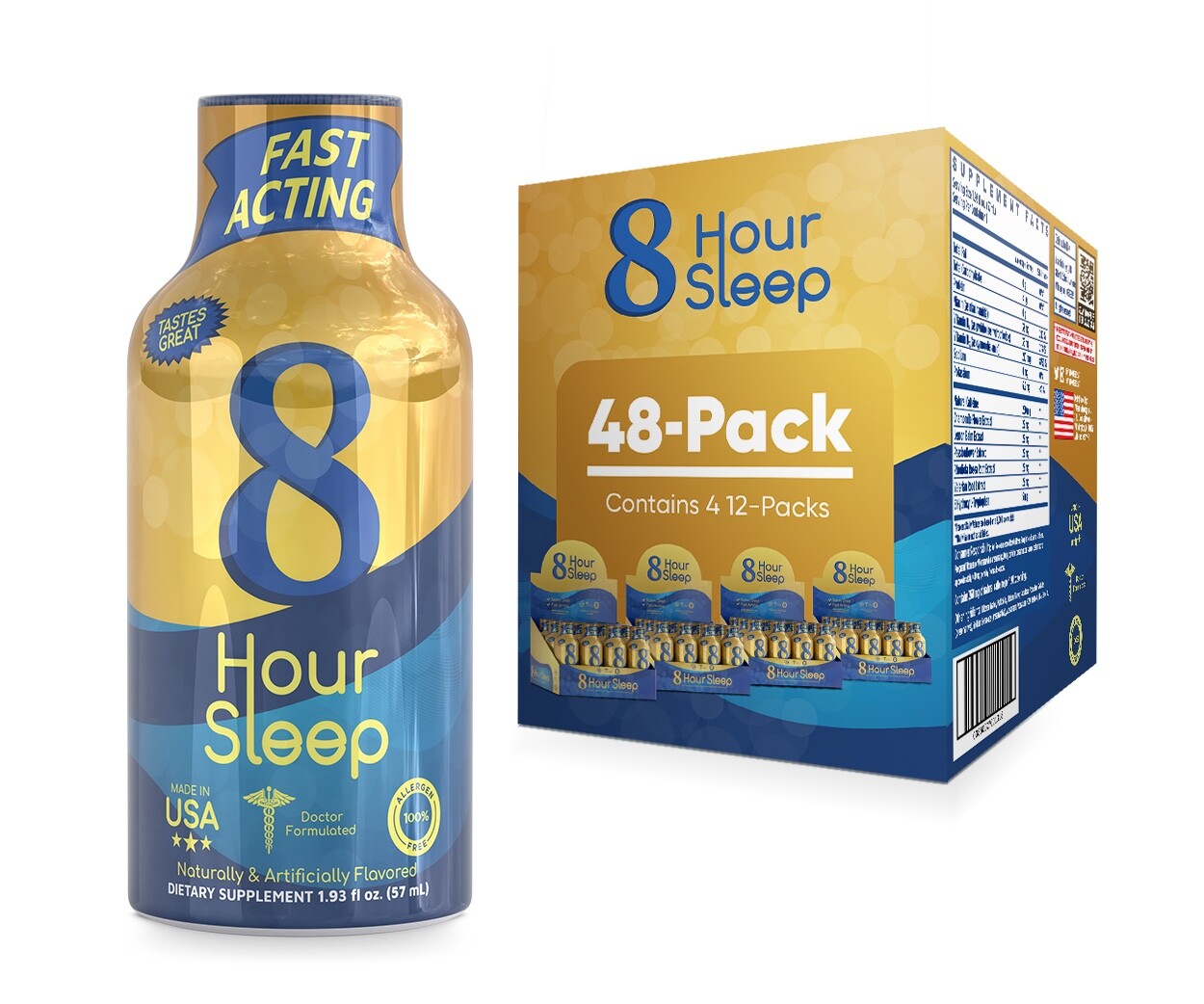 (48 Pack) Vitamin Energy® 8 Hour Sleep Shots