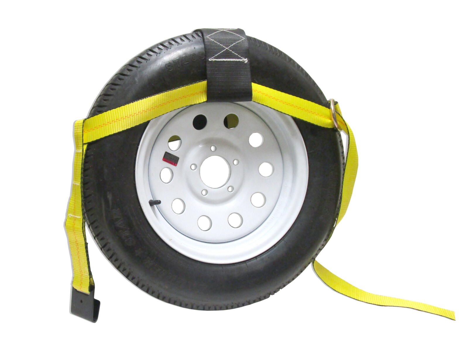 Adjustable Tow Dolly Wheel Basket Strap Universal Fit Tie Down Car Carrier 1 Set