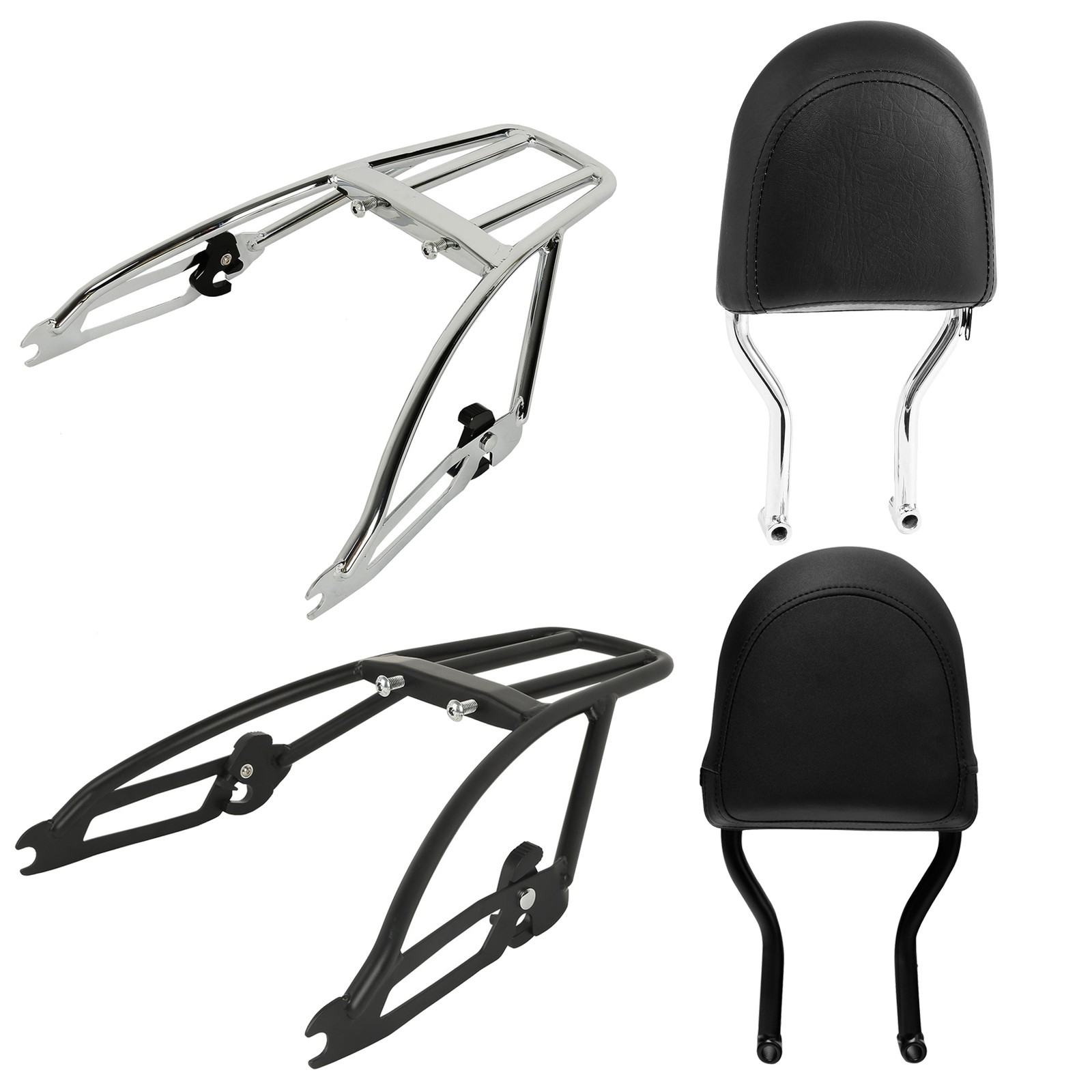 Detachable Sissy Bar Backrest / Luggage Rack Fit For Harley Street XG500 XG750