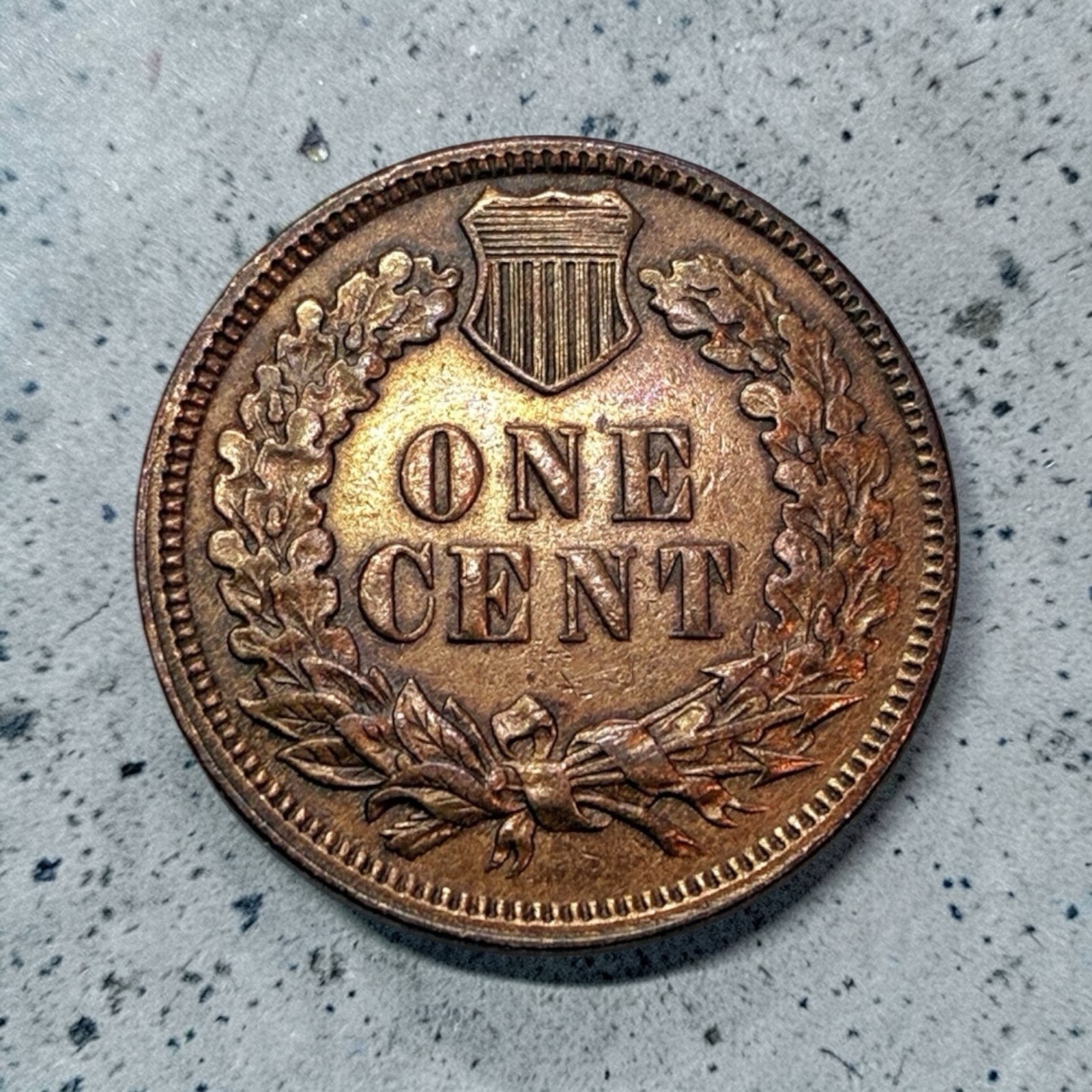 1874 🇺🇸 Indian Head Cent - Semi-Key Date - Polished/Scratched Free Shipping!