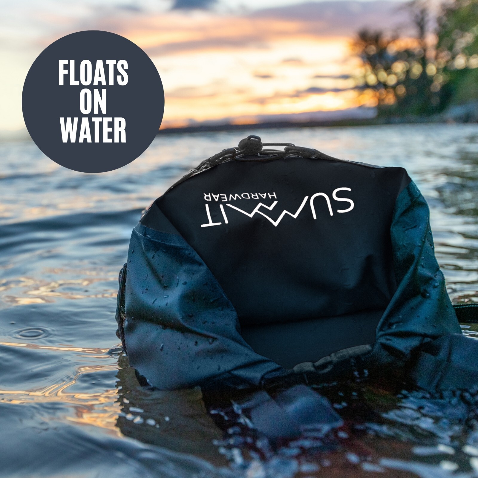 Summit Waterproof Dry Bag - Roll Top Waterproof Backpack, Water Proof Phone case