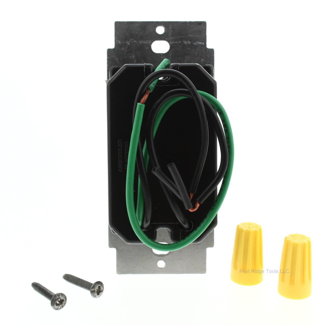 Leviton Ivory Ceiling Fan 4-Speed Quiet Control 1.5A Single Pole ON/OFF 6639-I