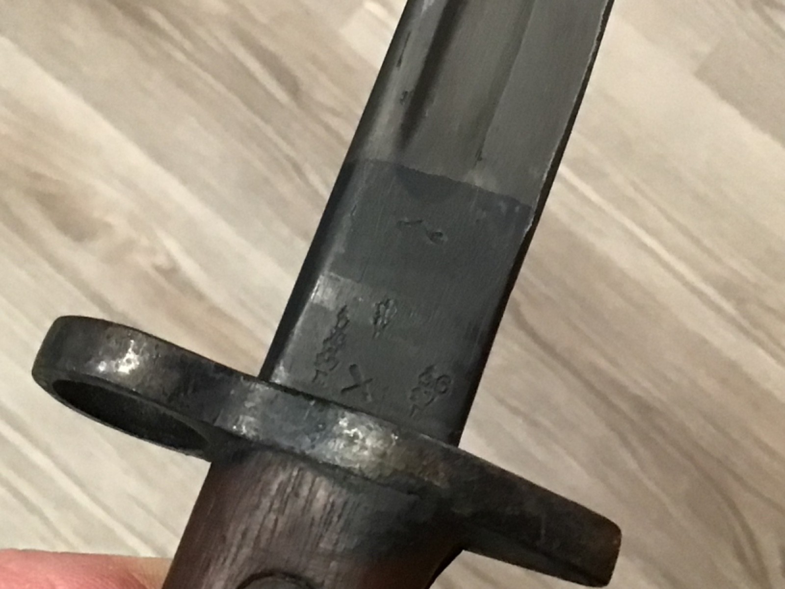 Superb WW1 British 1907 Mk1 Bayonet ~ Anderson Maker Marked Looks Un-Issued