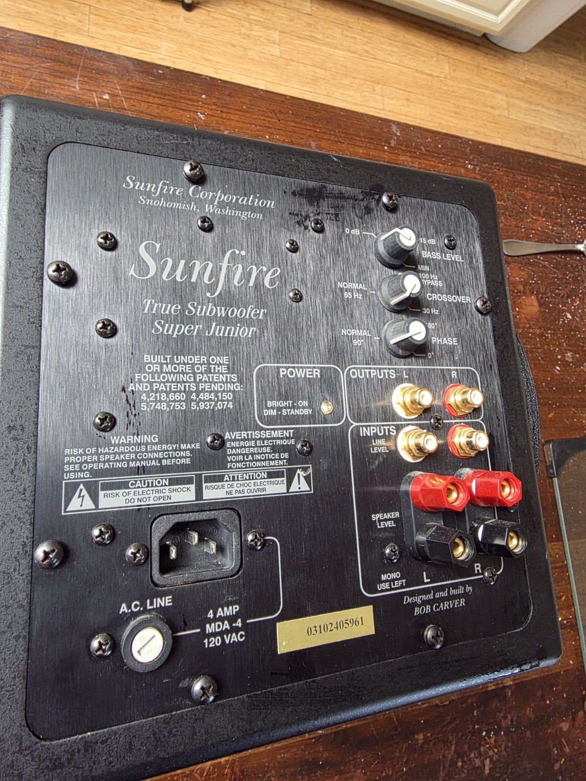 Sunfire Super Junior True Subwoofer