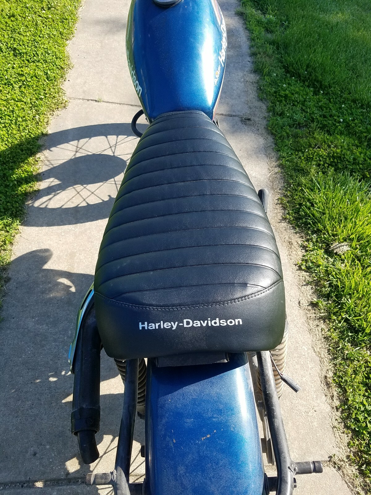 Harley Davidson AMF 1974 - 1976 SX175 SX250 Replacement Seat Cover