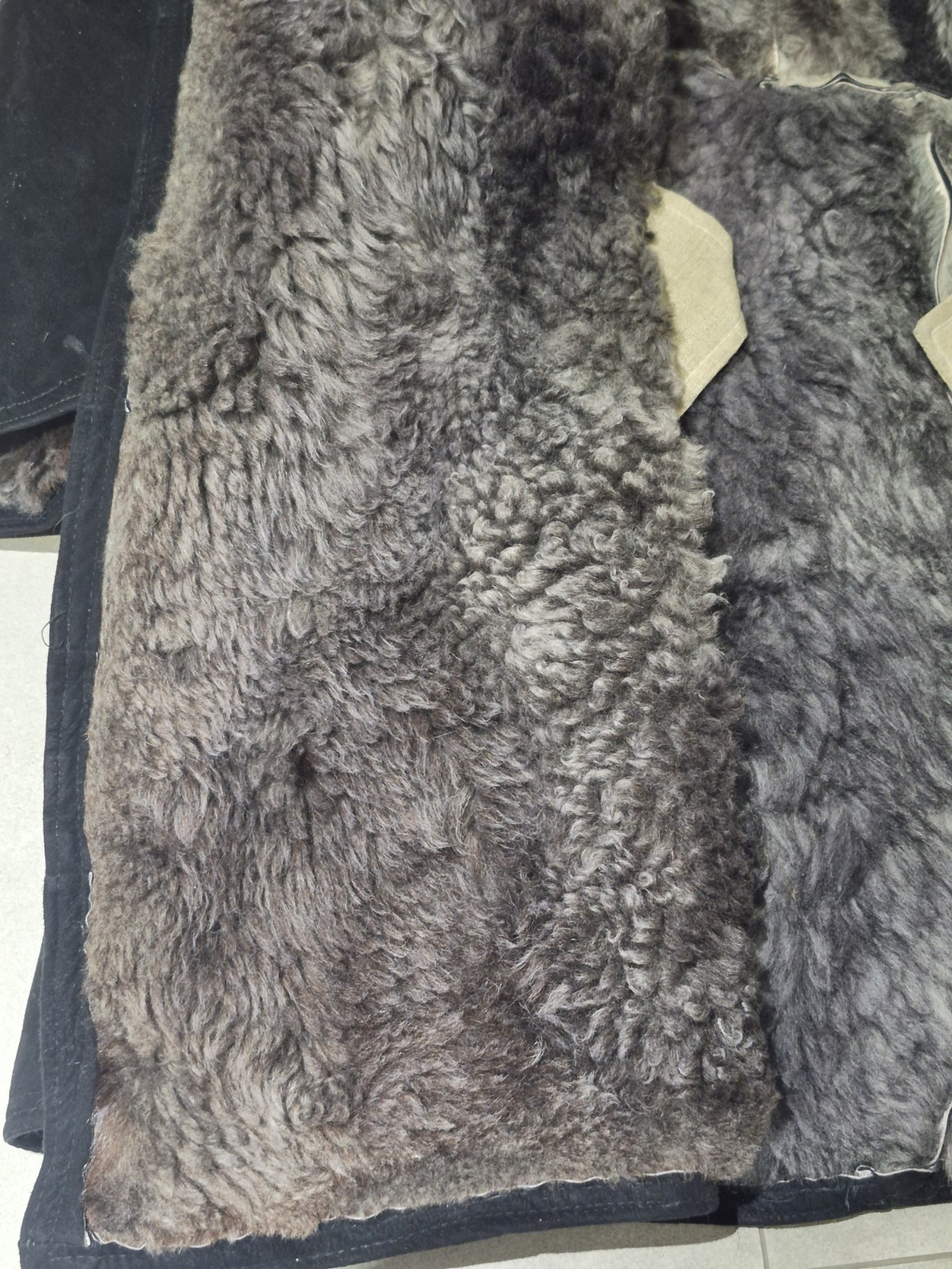 VTG Soviet Army Uniform Military Sheepskin Coat Bekesha Tulup Shearlin 58/3 NEW