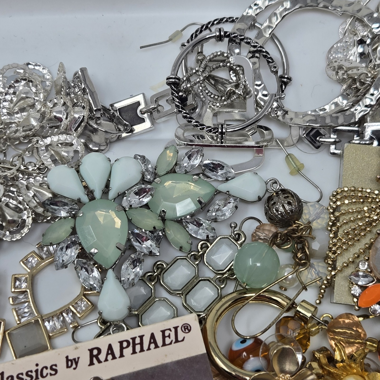 Costume Jewelry Mystery Jar Earrings Lot *Two Pair* Mystery Surprise