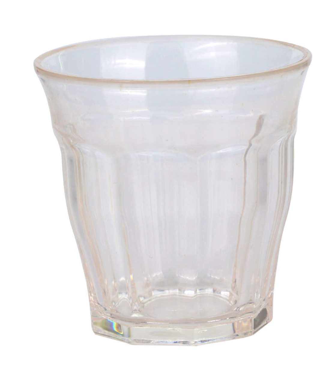 250ml Plastic Tumblers Drinking Glasses Unbreakable Clear Water Cups Reusable