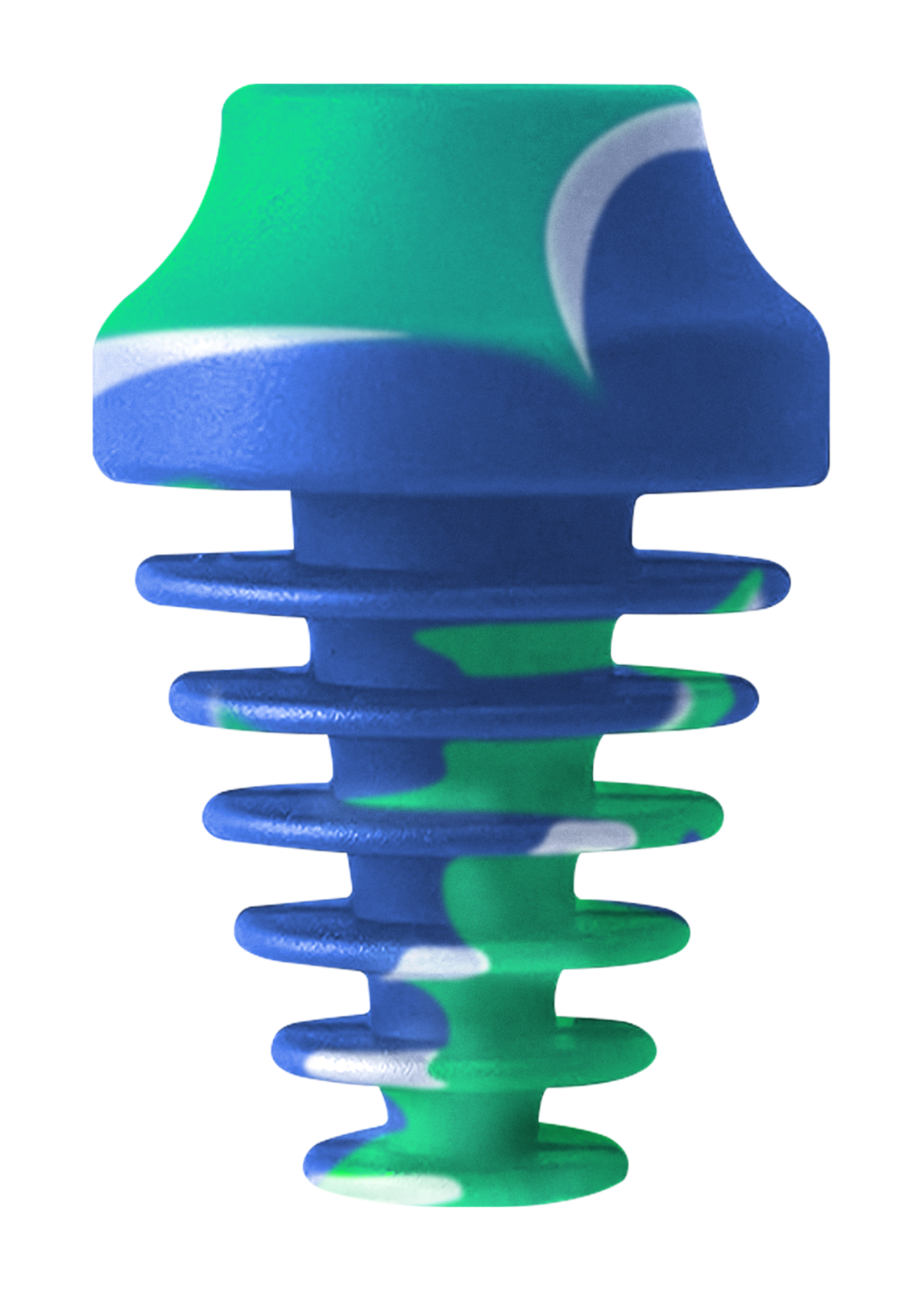 Lighter USA The Plug Silicone Cart Rig Adapter 2-Pack