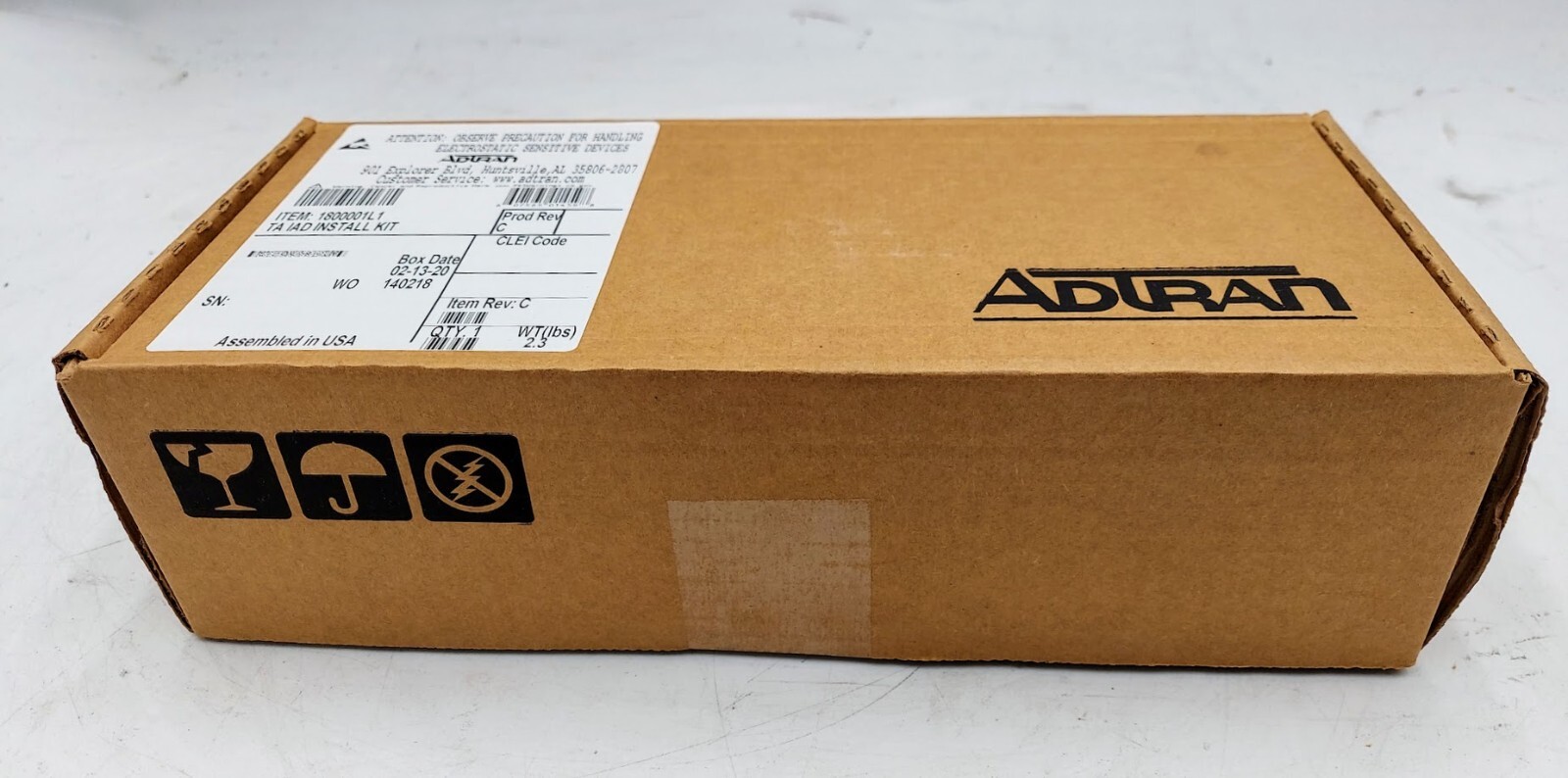 ADTRAN 1800001L1 Total Access IAD Installation Kit Amphenol Punch