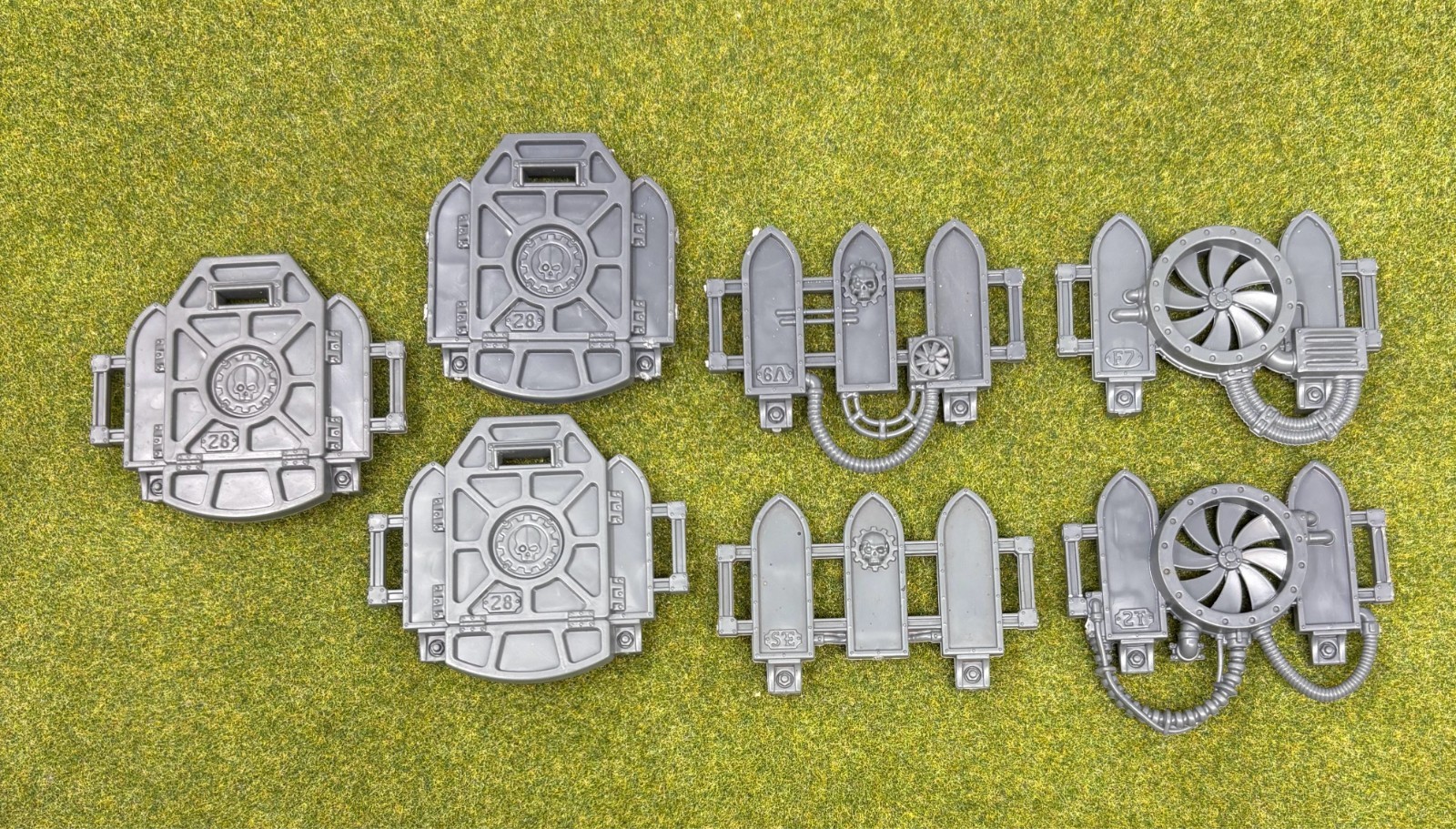 Warhammer 40k: Transterranic Gantries Lot - Plastic Terrain, Unassembled GW
