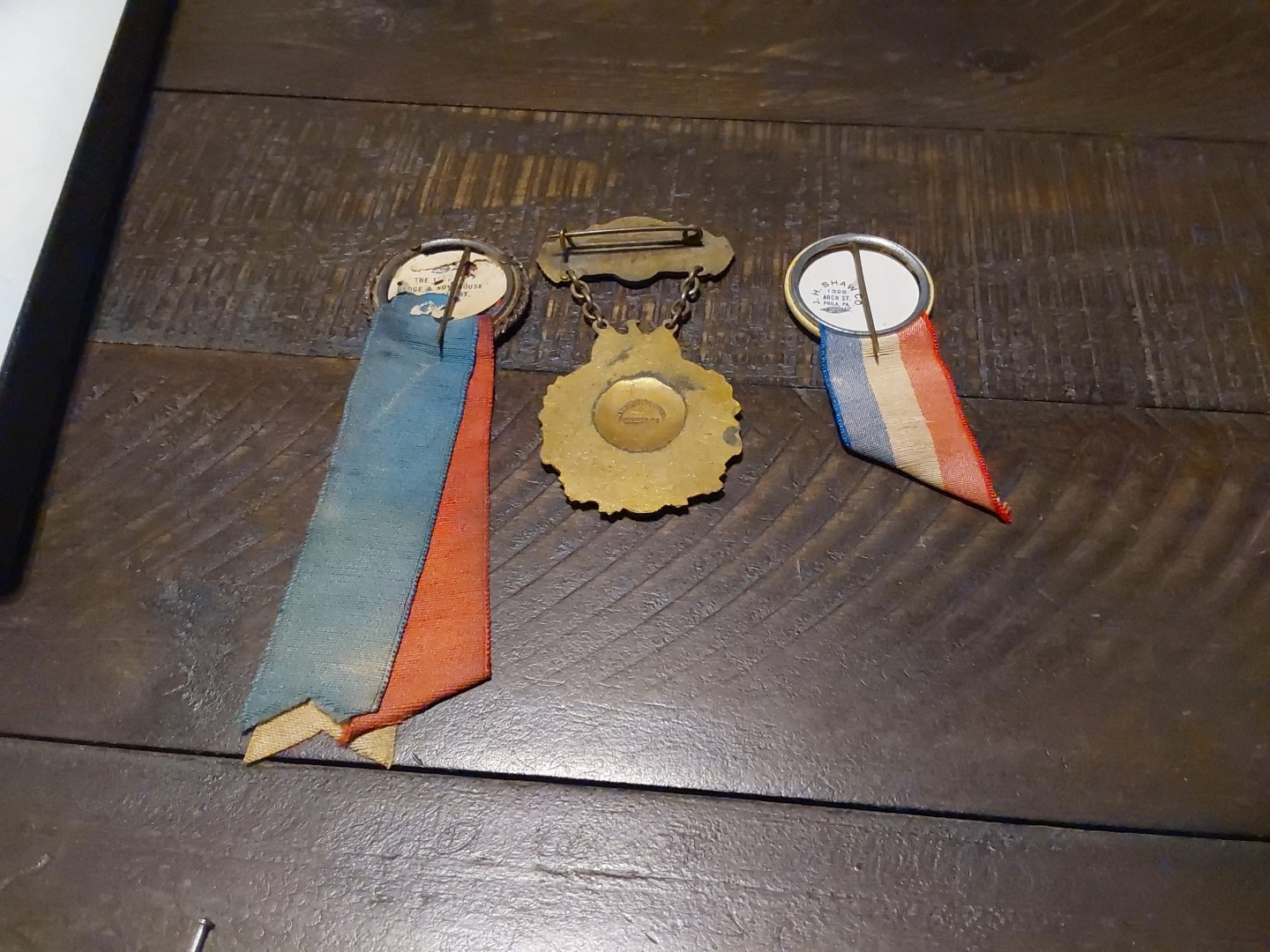 Patriotic Order Sons of America 1914 George Washington Pins