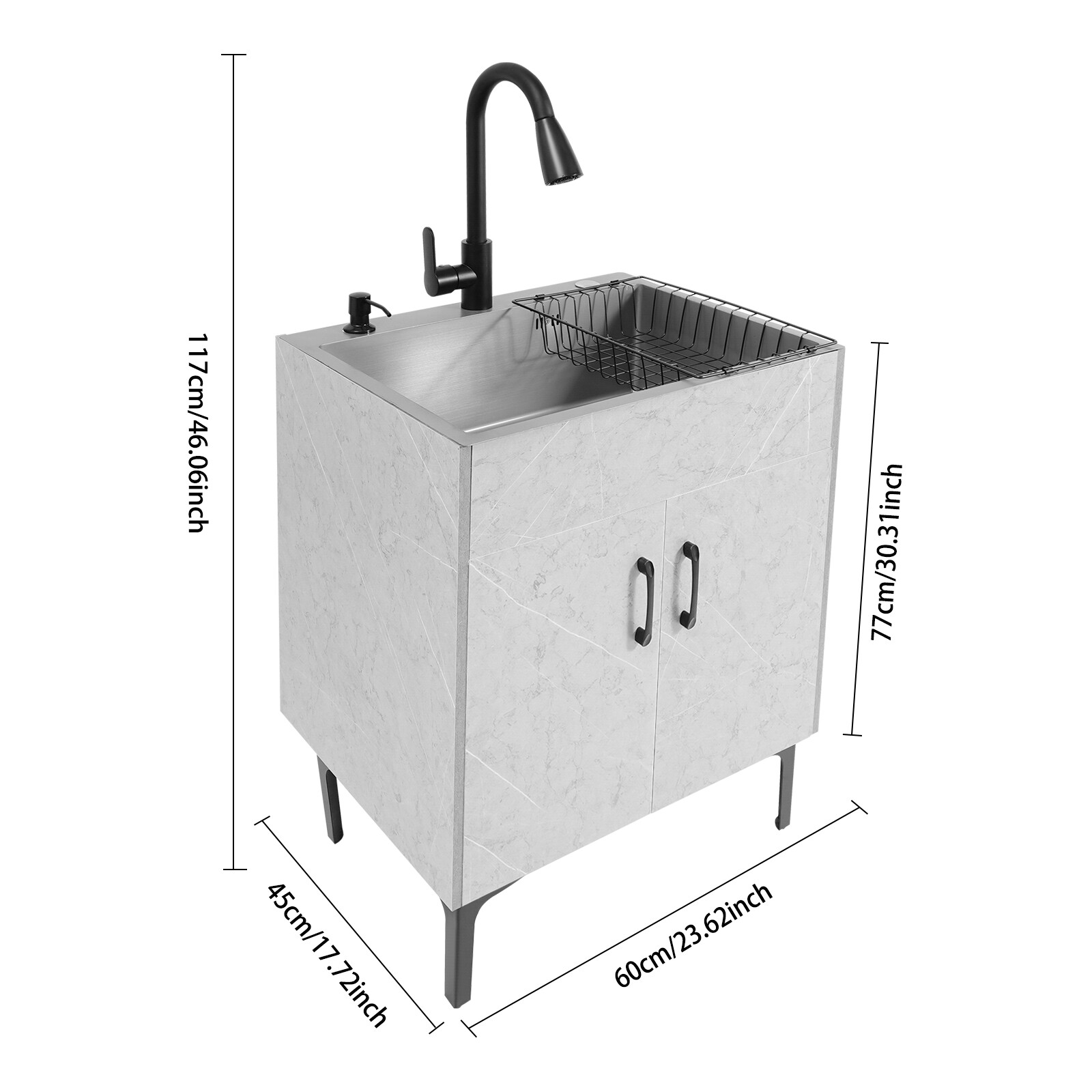 Laundry Sink, Laundry Sink with Cabinet, Sink Cabinet