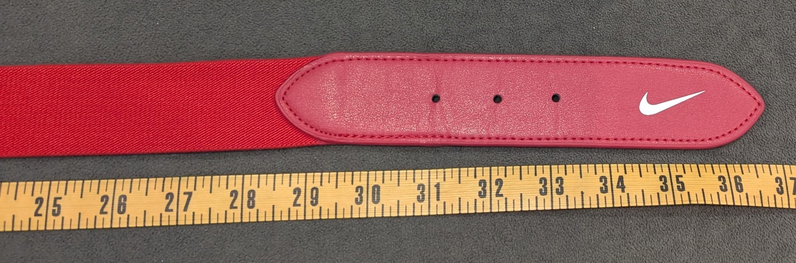 Nike Men's Baseball Belt 2.0 University Red One Size Adjustable Preowned