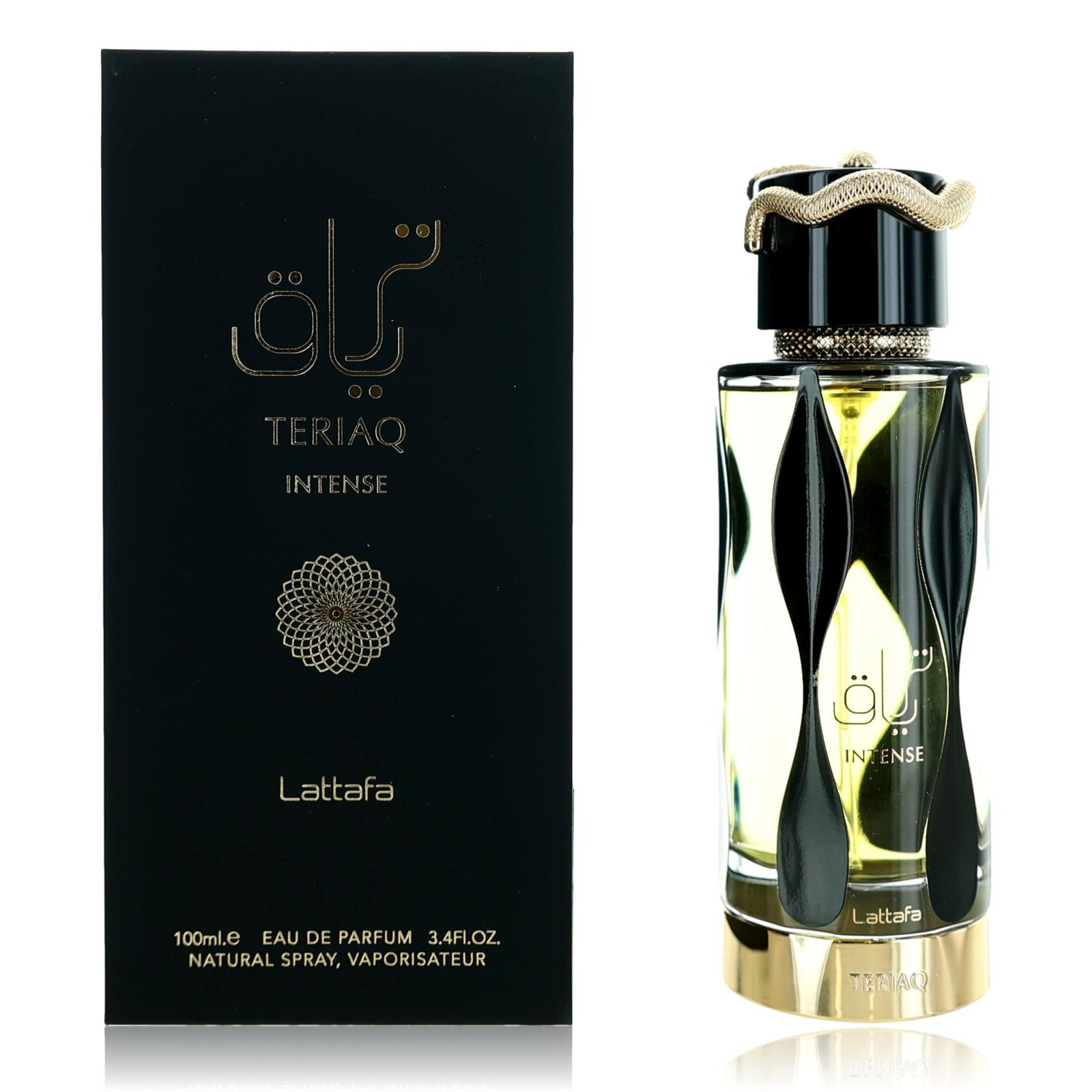 Lattafa Teriaq Intense 3.4 oz EDP Spray Unisex Perfume