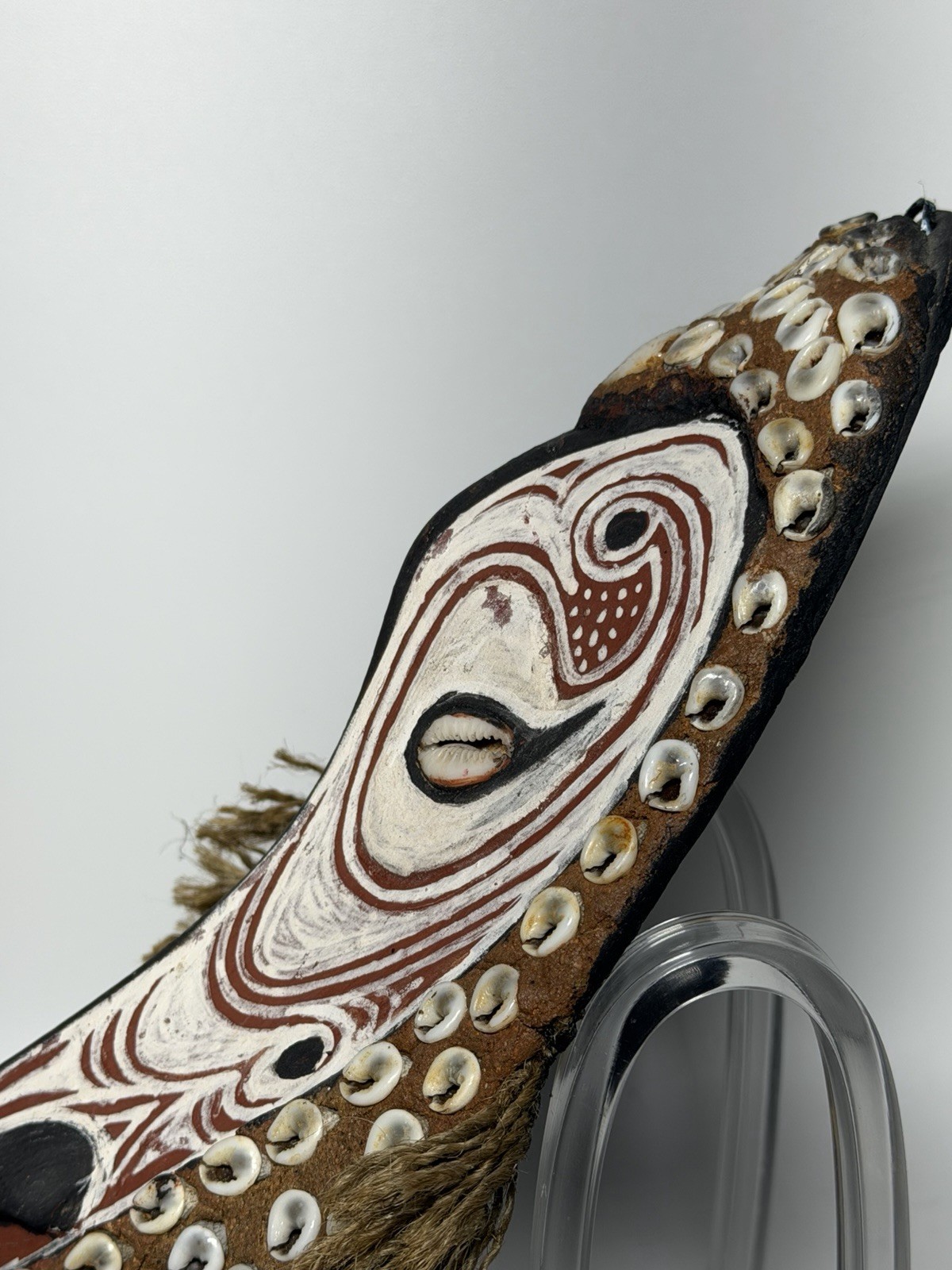 Papua New Guinea Mask “Mei” Or “Long Nosed” Sepik River Region Latmul People