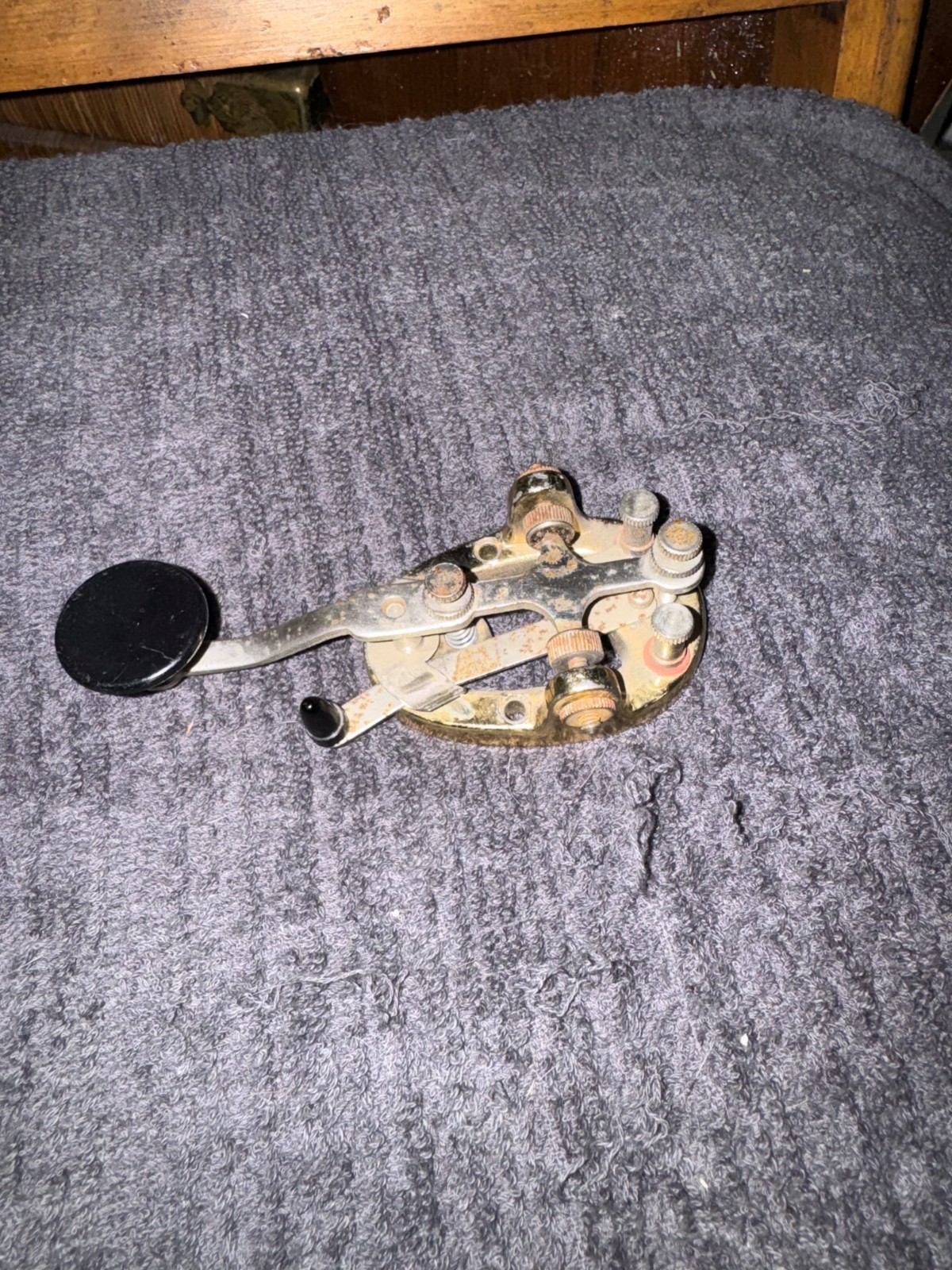 Vintage Morse Code Key Telegraph ham radio not Sounder