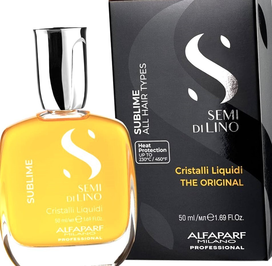 AlfaParf Semi Di Lino Sublime Cristalli Liquidi  Serum 1.69 fl oz NEW PACKAGE